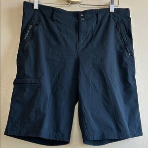 Merrell Select-Wick Shorts Women’s. Zipper Fly Stretch Thin Pockets. Blue. Sz 12